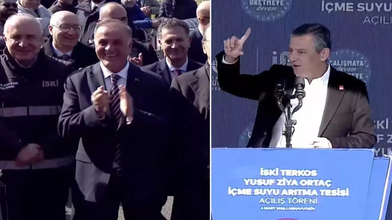 Açılışa damga vuran diyalog! Özgür Özel ile Nuri Aslan arasında “oruç” konuşması