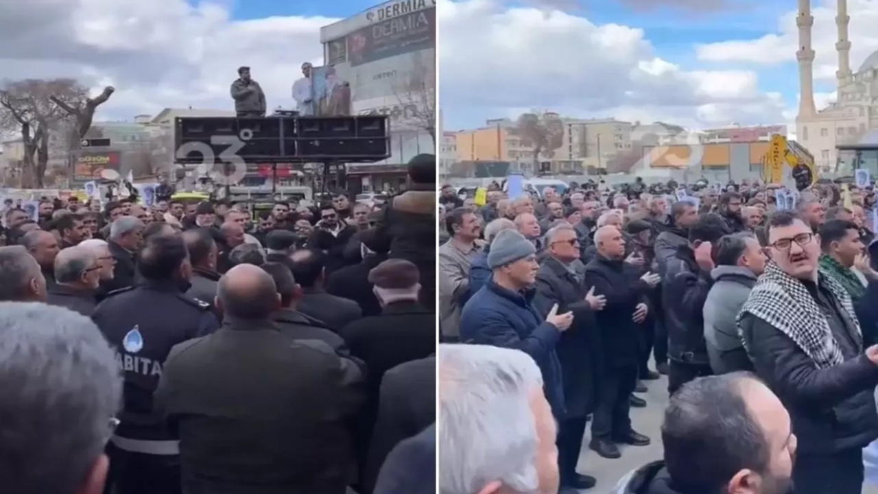 Görüntü Türkiye’den! Iğdır’da Hamaney için anma programı düzenlendi