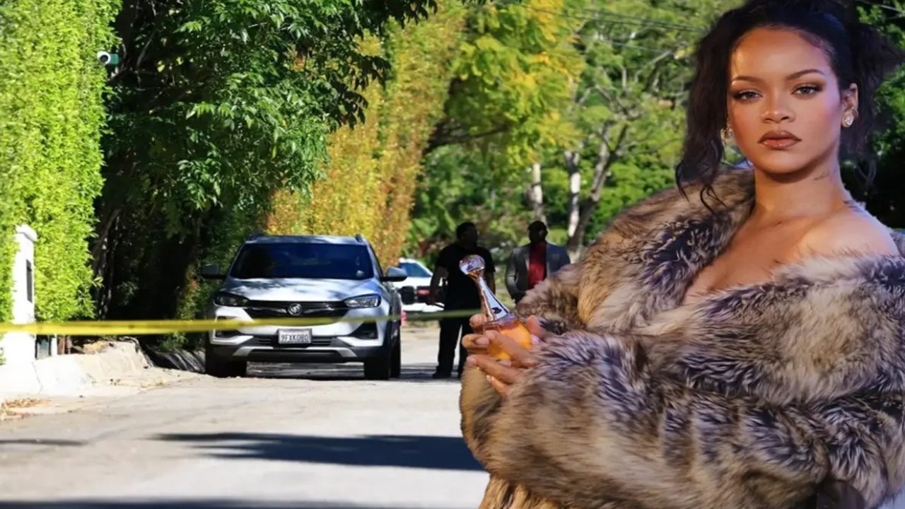 Rihanna’nın Evine Silahlı Saldırı! Los Angeles’ta Malikanenin Önünde Kurşunlar Yağdı